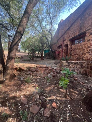 Κήπος έξω από το Damascus Bush Lodge