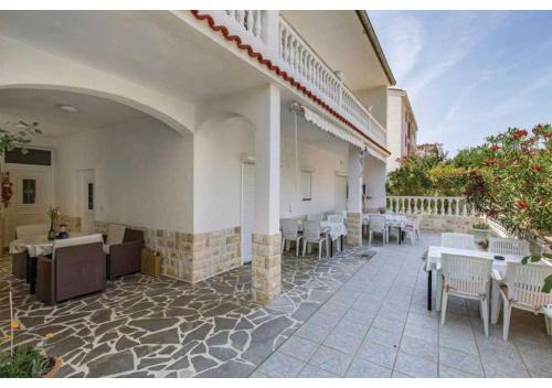 Balkón nebo terasa v ubytování Apartment Tina 6p