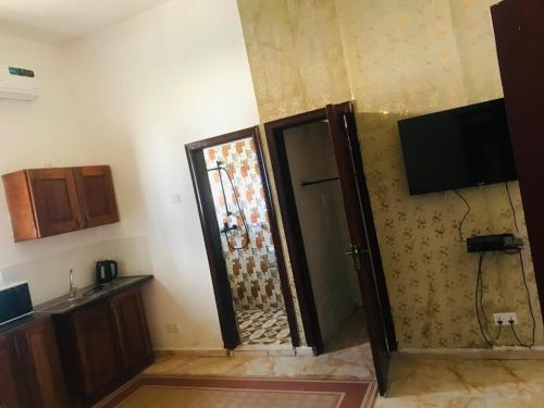Η κουζίνα ή μικρή κουζίνα στο One Bedroom Studio Apartment SS4-SALIEU