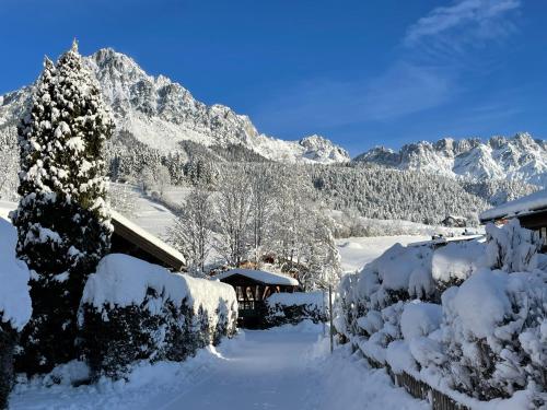 Gallery image of Das gemütliche Chalet im Bergdoktordorf Ellmau in Ellmau