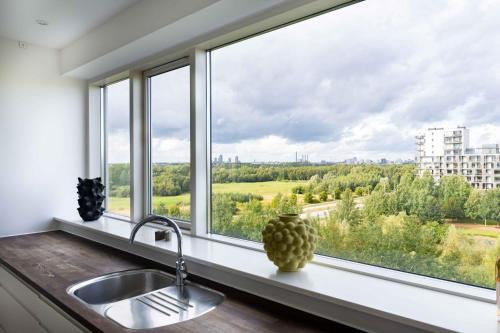 Fotografie z fotogalerie ubytování Stylish 3BR Apartment w Two Balconies v Kodani