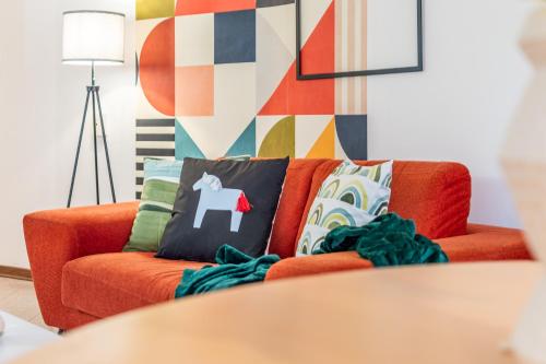 Posezení v ubytování Boho Nest