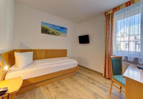 Μια τηλεόραση ή/και κέντρο ψυχαγωγίας στο Hotel Post