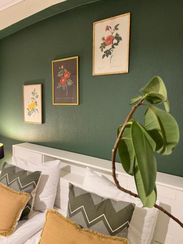 Χώρος καθιστικού στο Reval Residences