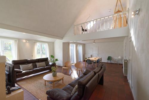 Χώρος καθιστικού στο Vakantiewoning Cachalot