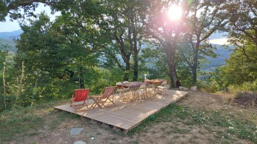 B&Bの近くで見られる自然の景観
