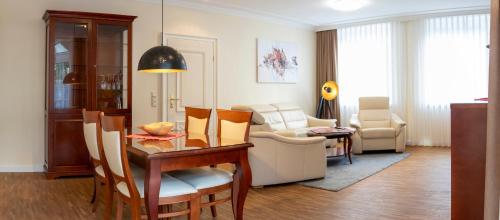 Ruang duduk di Ringhotel Fährhaus