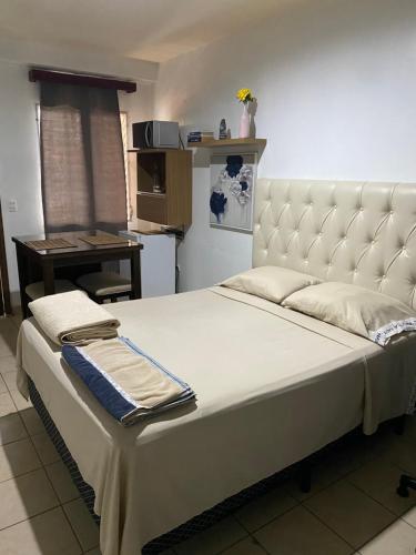 Postel nebo postele na pokoji v ubytování Suite Noa Apartamento