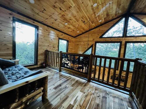 Luxe Cabin with Game Room, Hot Tub & Firepit photo 24