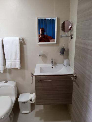 Et badeværelse på Crisfer Punta Cana
