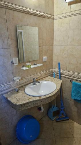 Ένα μπάνιο στο Апартамент Николови Пампорово