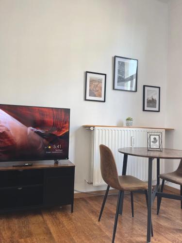 Un lugar para sentarse en COSY FLAT - Quartier EU - Bruxelles Ixelles