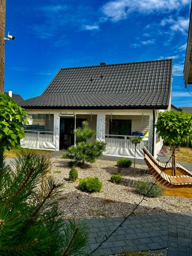 Domek Całoroczny Fuleda -Mazury Giżycko Sauna Jacuzii Kominek