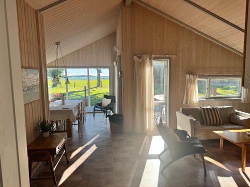 Posezení v ubytování Langø Feriecenter - Panorama Sea View