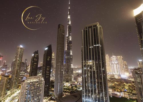 Lux Sky Residence, Burj Crown, Opera Boulevard View by Dubai Mall