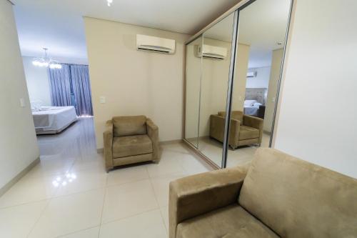Ruang duduk di Marruá Hotel