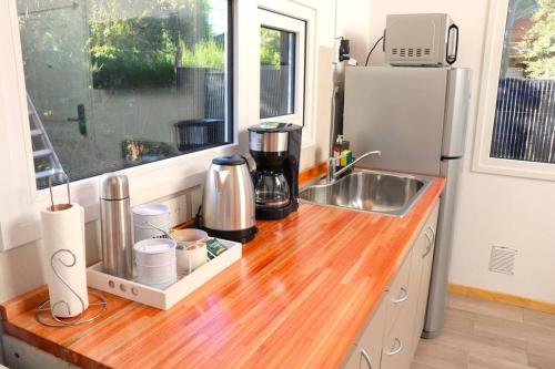 Köök või kööginurk majutusasutuses Cabaña en Bariloche para 4 pax