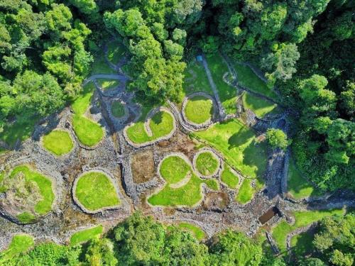 an overhead view of a park with grass and trees at Private Costa Rica Mountain House Pool & Stunning Views in Turrialba