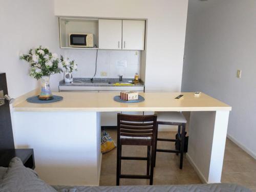 Kuchyň nebo kuchyňský kout v ubytování Apart Hotel 22 Rio Manso