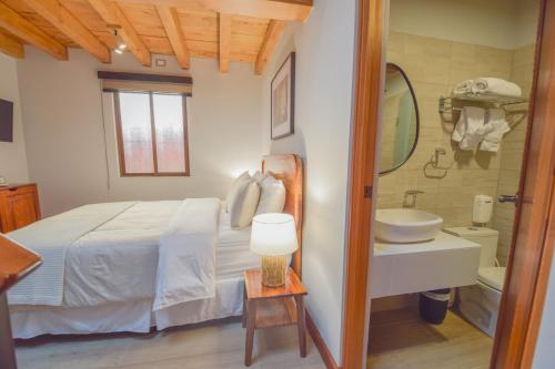Koupelna v ubytování Antiwa Hotel Antigua Guatemala