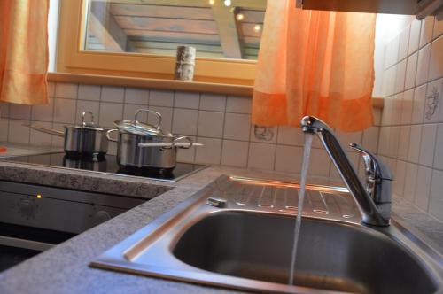 Nhà bếp/bếp nhỏ tại Mitterstererhof