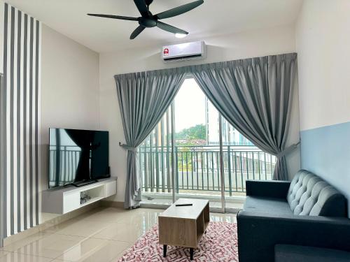 Televisyen dan/atau pusat hiburan di Seremban - 5pax Cozy Home