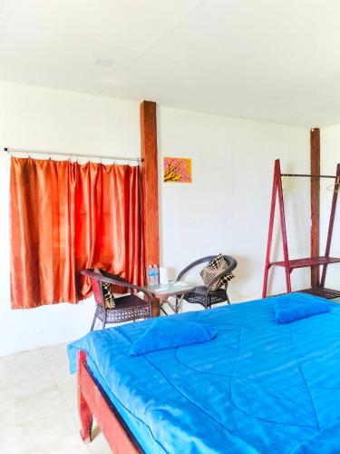 Postel nebo postele na pokoji v ubytování Soksan Natura Beach