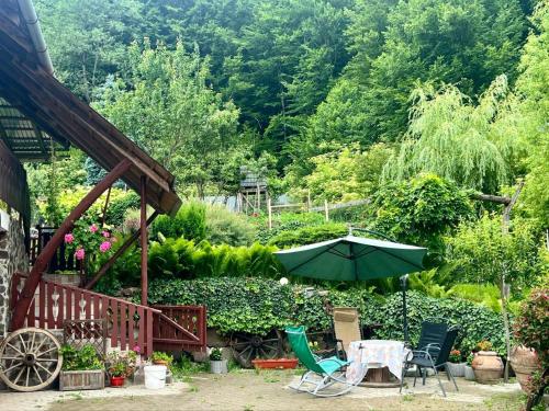 Zahrada ubytování Báncs Vidéki Vendégház és Tanya