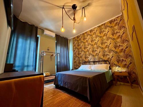 Postel nebo postele na pokoji v ubytování RO-MI Room