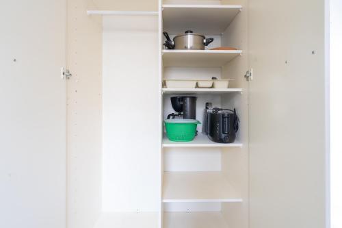 Dapur atau dapur kecil di Kotimaailma Villa Hortus - Studio