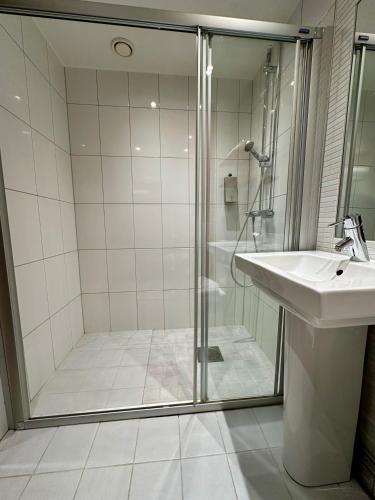 Koupelna v ubytování Spar Hotel Majorna