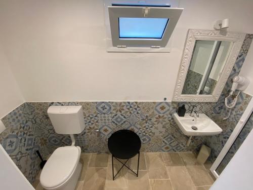Ένα μπάνιο στο Residence Centro Castrignano