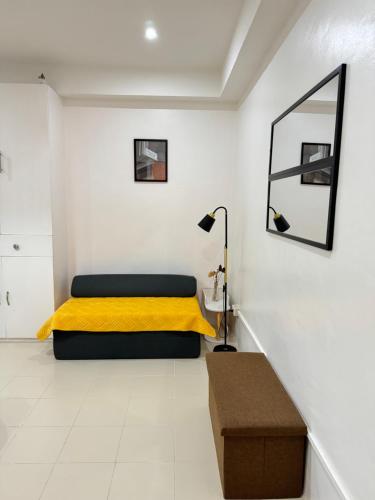 Postel nebo postele na pokoji v ubytování Johns Place one bedroom