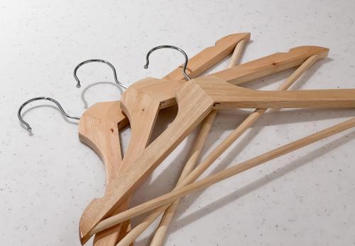 a pile of wooden sticks on a table at trias527 2-4 in Tokyo
