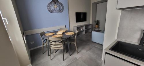 Dapur atau dapur kecil di Casa Ilenia Clusane d'Iseo
