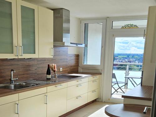 Η κουζίνα ή μικρή κουζίνα στο City Apartment in Eppelheim near Heidelberg