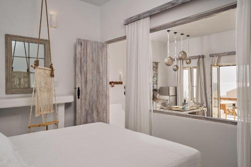 Althea Boutique Hotel - Adults Onlyにあるベッド