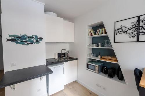 Appartement élégant rénové à Paris 14ème