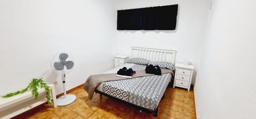 En eller flere senge i et værelse på Mareverde Carmen 1 Bedroom