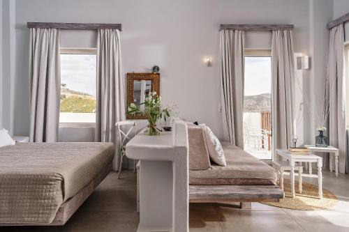 Althea Boutique Hotel - Adults Onlyにあるベッド