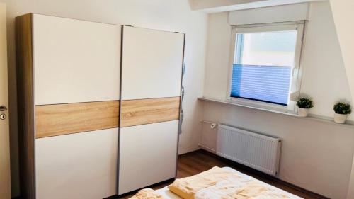 Katil atau katil-katil dalam bilik di Ferienwohnung Götel