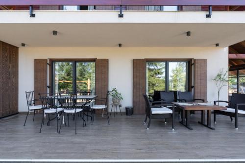 Balkón nebo terasa v ubytování Kuća za odmor Aria