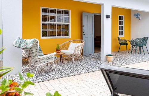 Posezení v ubytování J&L Resort