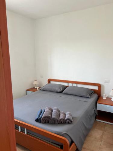 Cama o camas de una habitación en appartamento Palau