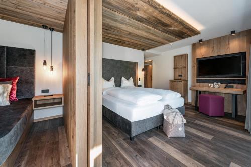 Hotel Edelweissにあるベッド