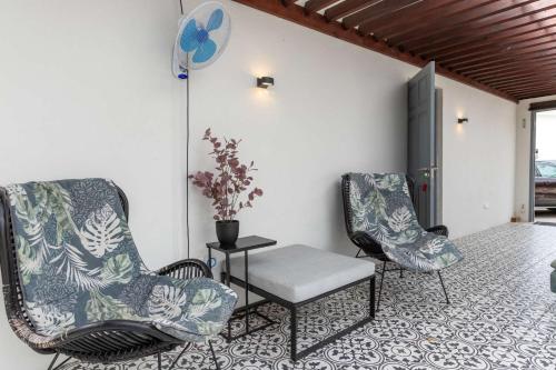 Posezení v ubytování J&L Resort