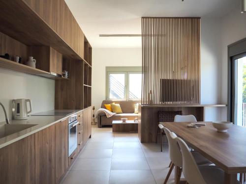 Kuchyň nebo kuchyňský kout v ubytování Trinity Urban Residences Plumeria