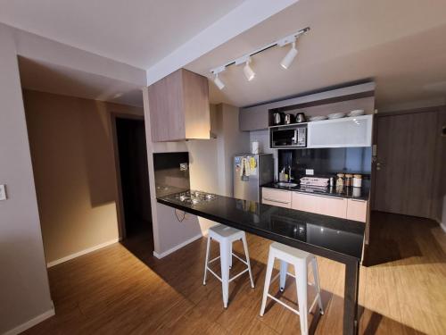 Kuchyň nebo kuchyňský kout v ubytování Precioso Apart Dos dormitorios YOU by Stay Day