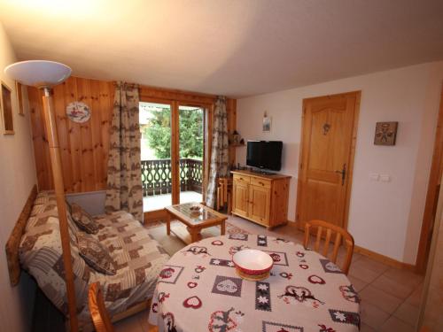 Photo de la galerie de l'établissement Charmant appart 3 pièces, bien équipé, 4-5 pers, parking, Les Saisies - FR-1-293-208, à Villard-sur-Doron