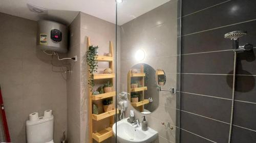 Koupelna v ubytování Studio G Cribs El Gouna